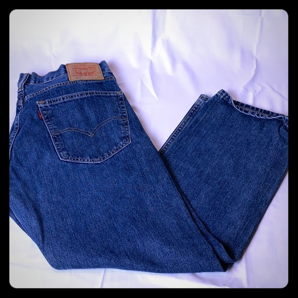 Levis 505 Mens Jeans Relaxed Fit Straight Leg36/30